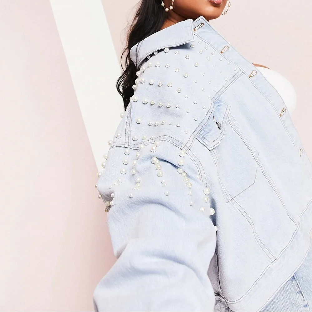 Pearl Denim Jacket - Picture 1 of 2